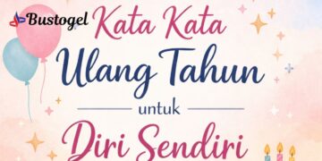 kata kata ulang tahun untuk diri sendiri